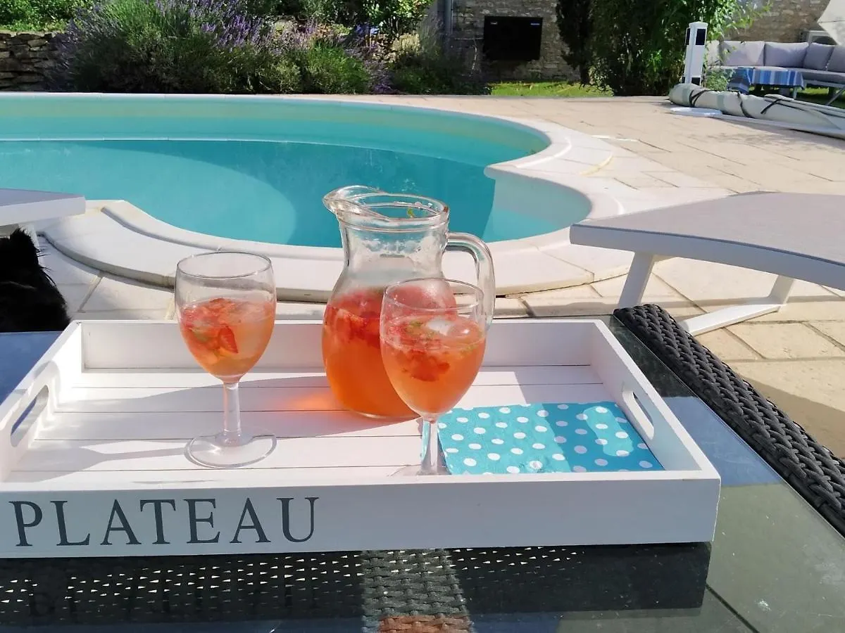 Luxury Holiday Home In Leobard With Private Pool 프랑스